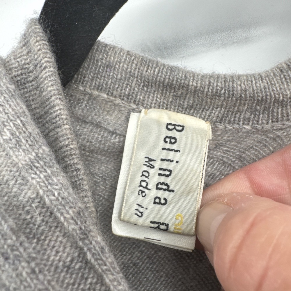 Belinda Robertson Made‎ In Scotland 100% Pure Cashmere Shawl Gray OSFM - Picture 3 of 8